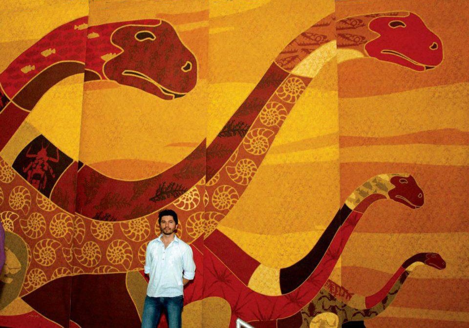 Exposição permanente na sede da Rede Nacional de Paleontologia